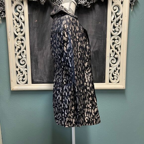 Cache Black and White Patterned Jacket - Picture 6 of 9